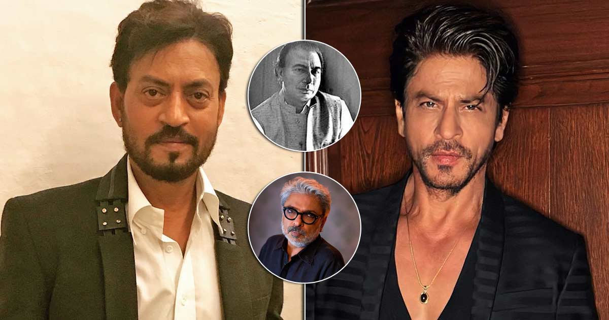 Sanjay Leela Bhansali Once Roped In Shah Rukh Khan To Play The Legendary 'Kabhi Kabhi Mere Dil Mein...' Writer Sahir Ludhianvi & Late Irrfan Reacted With A Disapproval