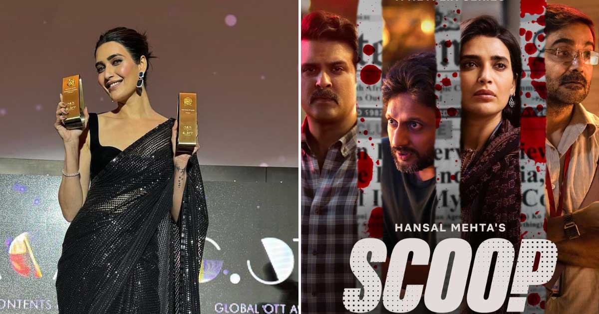 ‘Scoop’ bags best series, best lead actress for Karishma Tanna at Busan Film Fest