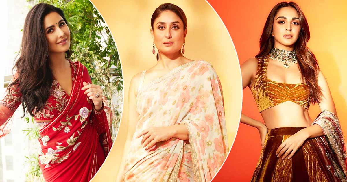 From Katrina Kaif To Kiara Advani, Bollywood Celebs Embrace Ethnic Allure, Bringing Red Back In Fashion This Shaadi Season!
