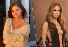 From Selena Gomez's Long Knitted Sweater To Jennifer Lopez's Way-High Pleated Pants - Pick Your Favorite Thanksgiving Outfit!