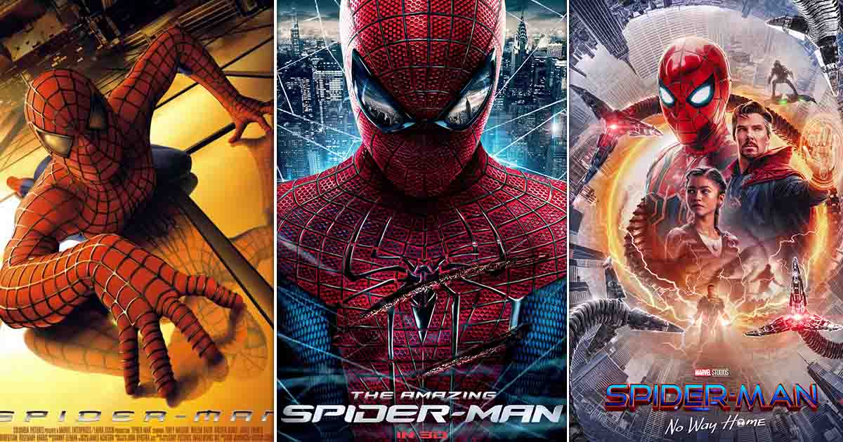 spider man movies in order
