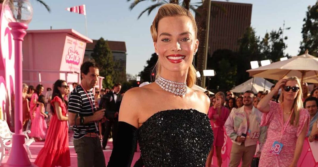 Margot Robbie Rekindles Her Barbie Roots Recreating The 'Cherry Pie ...