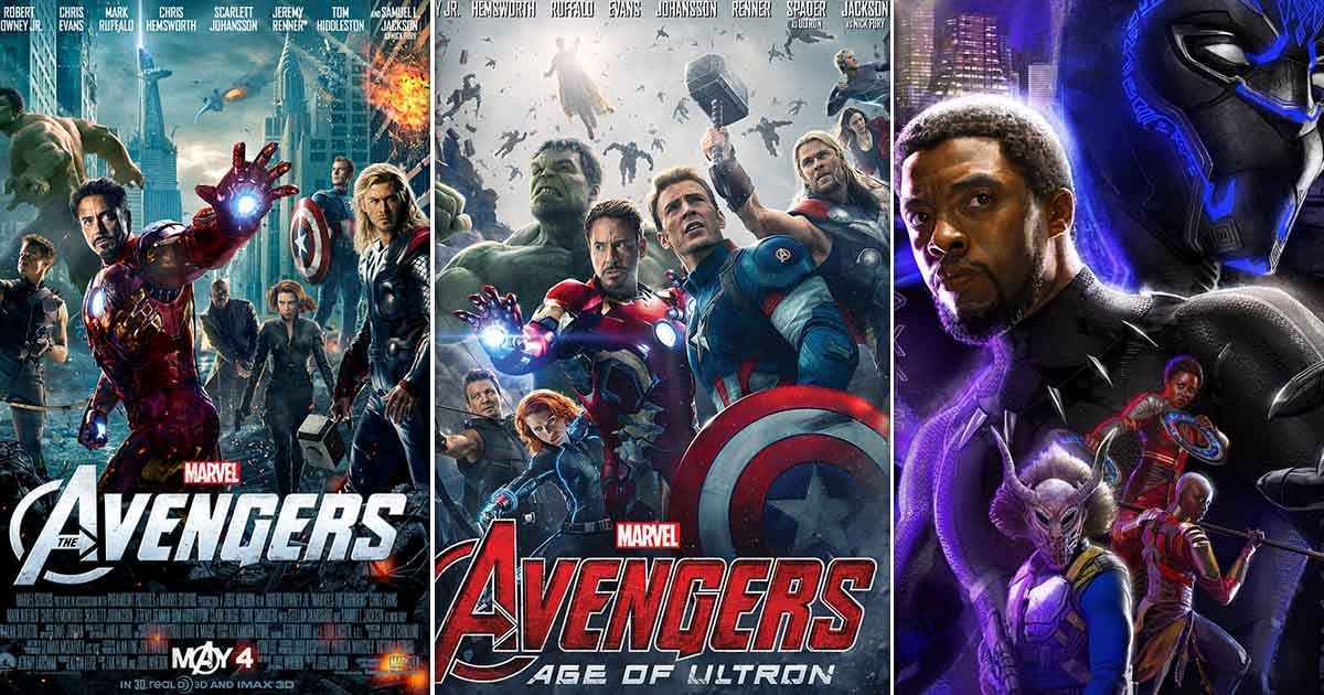 Avengers, Avengers: Age Of Ultron & Black Panther
