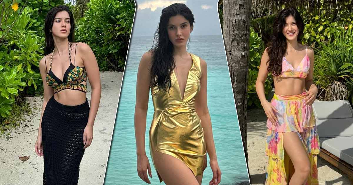 Shanaya Kapoor Sizzles In Hottest Bikini While Living Out Her Baywatch Fantasies in Maldives with Rumored Boyfriend Karan Kothari!