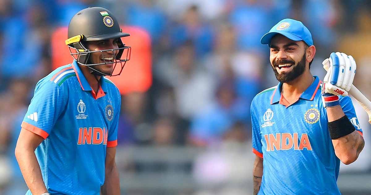 Gill Shubman "Spread His Feet" Virat Kohli During Cricket World Cup 2023 Drives Wild Reactions From Netizens