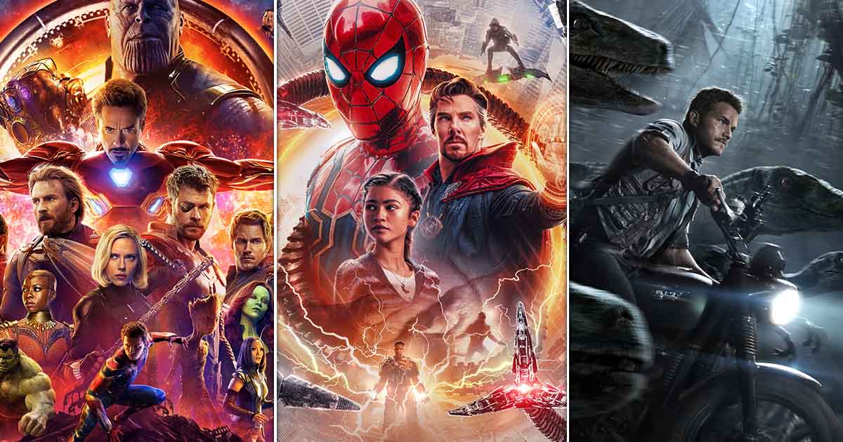 Avengers: Infinity War, Spider-Man: No Way Home & Jurassic World