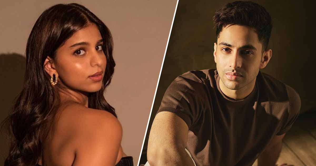 Suhana Khan's Dating Rumors With Agastya Nanda Re-Fuelled As They Get Caught On Camera Sharing A Cute Moment At Manish Malhotra's Pre Diwali Bash