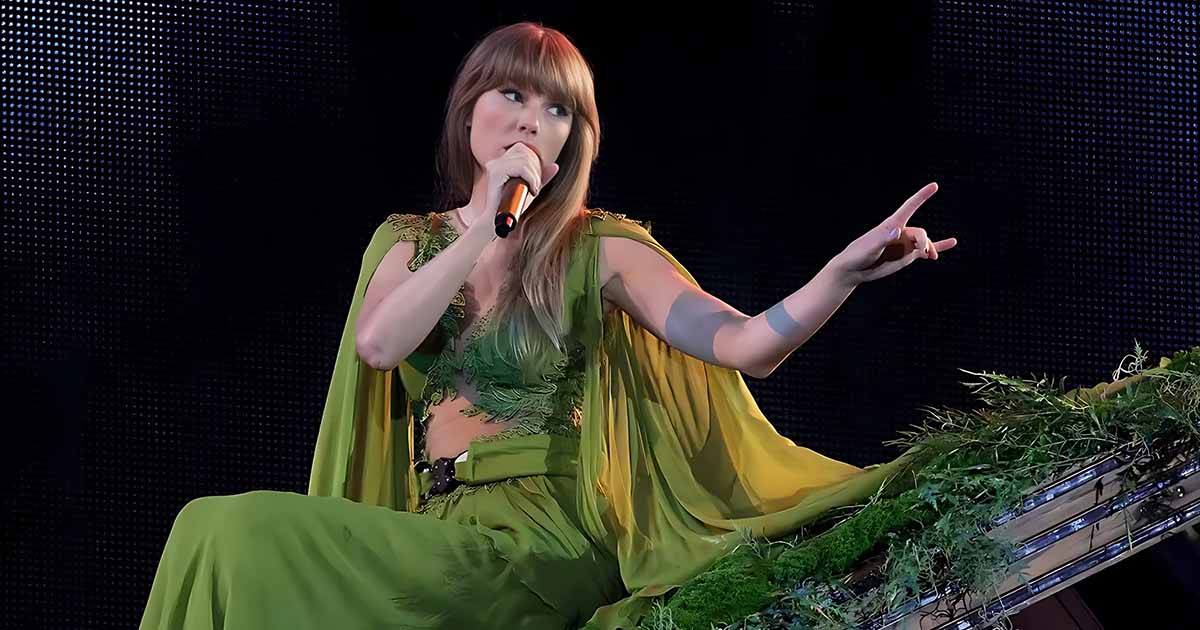 Taylor Swift’s Broken Heel Grabbed By A Fan After She Tosses It During Eras Tour, Swifties React “That’s Going To Be Worth A Whole Lot Of Money…”