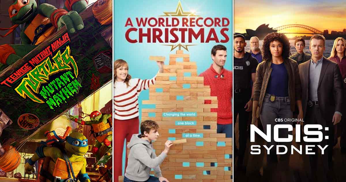 What To Watch This Weekend?  From Teenage Mutant Ninja Turtles: Mutant Swamps To Christmas World Record & NCIS: Sydney - 8 TV Shows & Movies To Binge-Watch If You're Lagging Around With A Cup Of Hot Chocolate