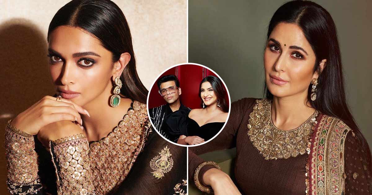 When Deepika Padukone Called Katrina Kaif 'Senior' On Koffee With Karan 3 & Karan Johar Was Left Speechless While Sonam Kapoor Agreed: "She is..."
