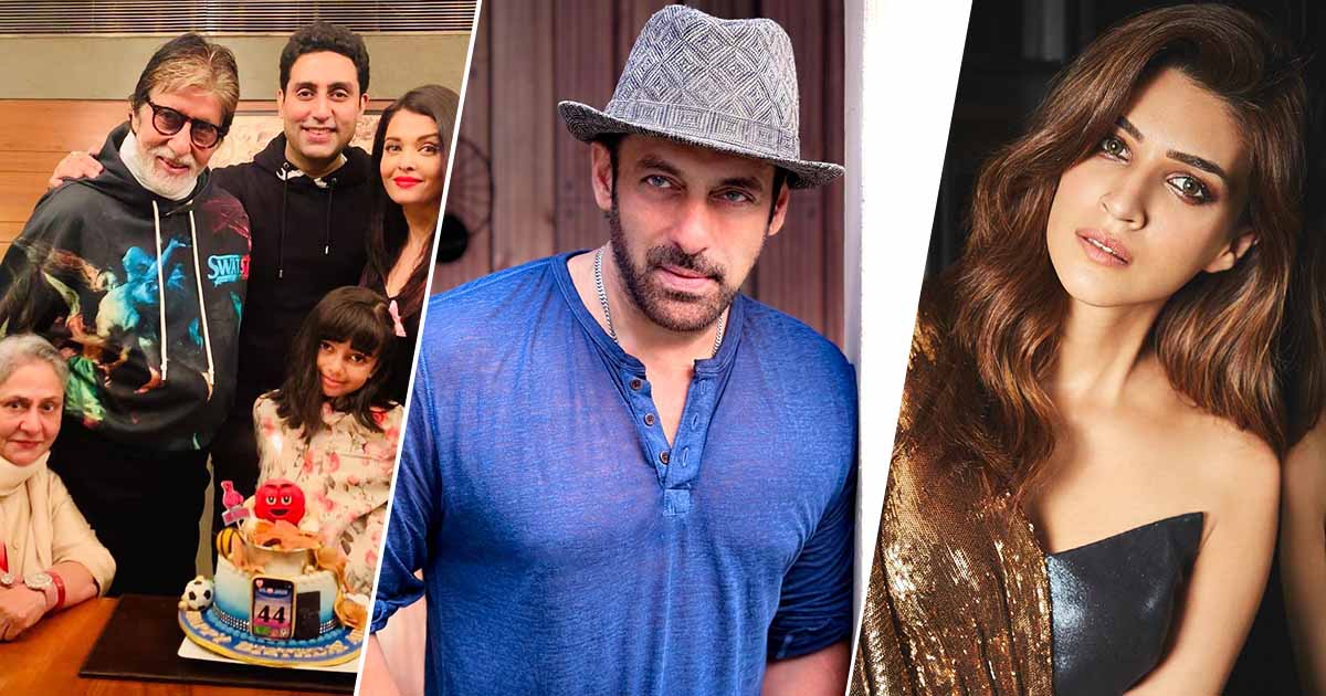 Aishwarya Rai Bachchan Cropping Jaya Bachchan, Salman Khan's 'Dress Code' For Women To Om Raut - Kriti Sanon's Mistimed Kiss - Celebs & Controversies In 2023