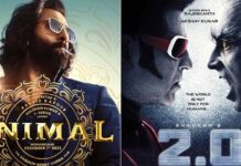 Animal Surpasses Day 1 Collection Of 2.0 At The Indian Box Office