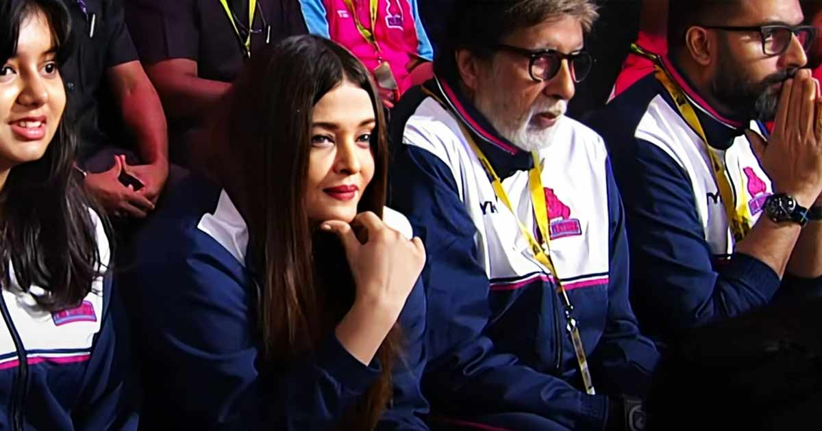 Aishwarya Rai, Aradhya, Abhishek & Amitabh Bachchan Enjoy A Kabaddi Match Kicking The Separation Rumors Hard, Netizens React