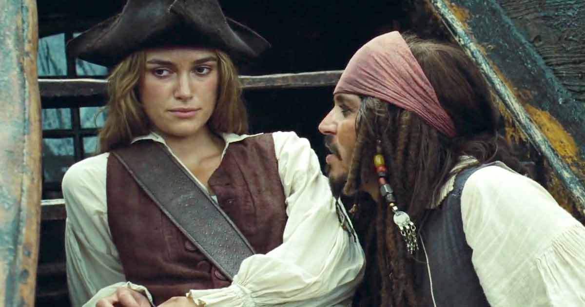 Johnny Depp Wasn't Pumped About His Kiss With Keira Knightley In Pirates Of The Caribbean 2!