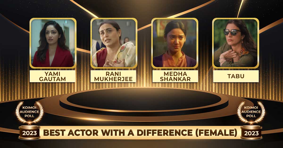 Koimoi Audience Poll 2023: From 12th Fail's Medha Shankar To Mrs Chatterjee Vs Norway - Best Actor With A Difference (Female)