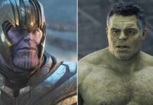 Josh Brolin & Mark Ruffalo as Thanos & Hulk