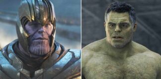 Josh Brolin & Mark Ruffalo as Thanos & Hulk