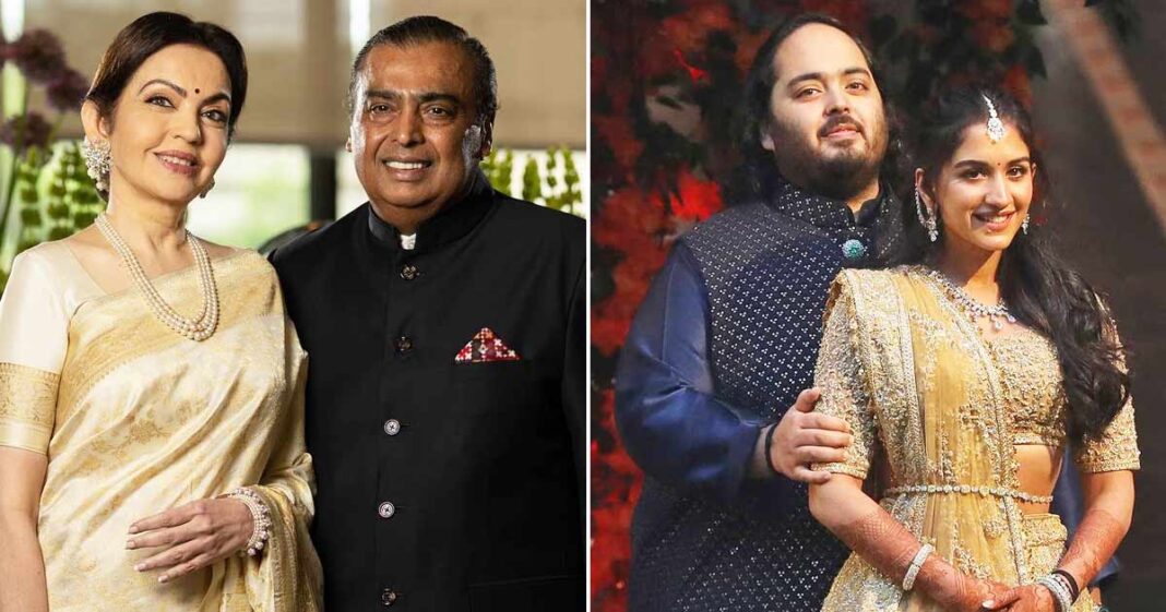 Mukesh Ambani & Nita Ambani's Net Worth Is 125846 Higher Than Viren