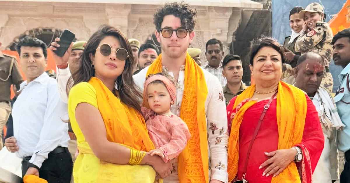 Watch Video: Priyanka Chopra's Adorable Response To Malti Marie Attempting To Pronounce 'Ayodhya' At Ram Mandir