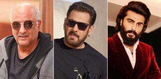 Boney Kapoor, Salman Khan, and Arjun Kapoor