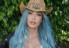 Megan Fox Trolled Over Blue Hair-Extensions