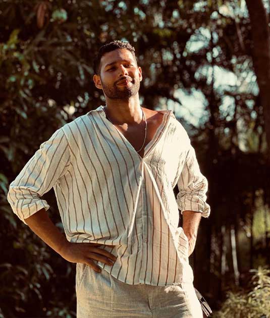 Siddhant Chaturvedi, Summer Hairstyle