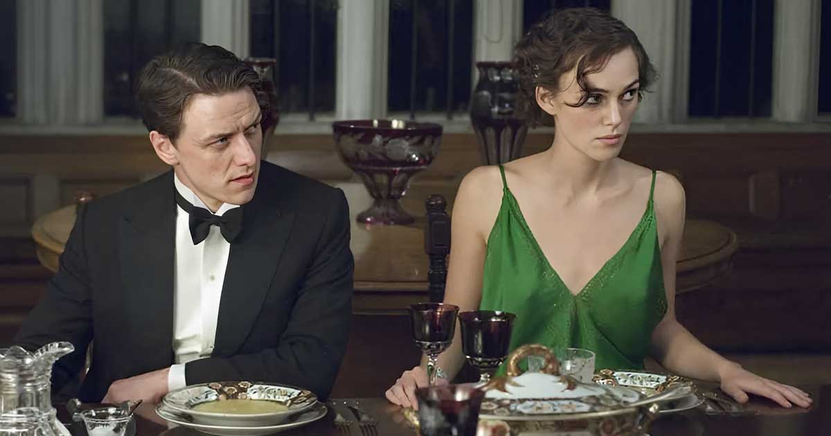 When Keira Knightley Declared Atonement’s ‘Bookshelf Scene’ The Best Love-Making Scene Ever But For James McAvoy It Was ‘Sweaty & Uncomfortable’