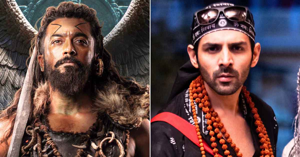 Box Office: It's Going To Be Suriya's Kanguva VS Kartik Aaryan's Bhool Bhulaiyaa 3 In The Hindi Market?