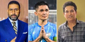 India’s Messi Sunil Chhetri Retires; Abhishek Bachchan, Sachin Tendulkar, Ranveer Singh & More Celebrities Pay Tribute Say, “End Of An Era”