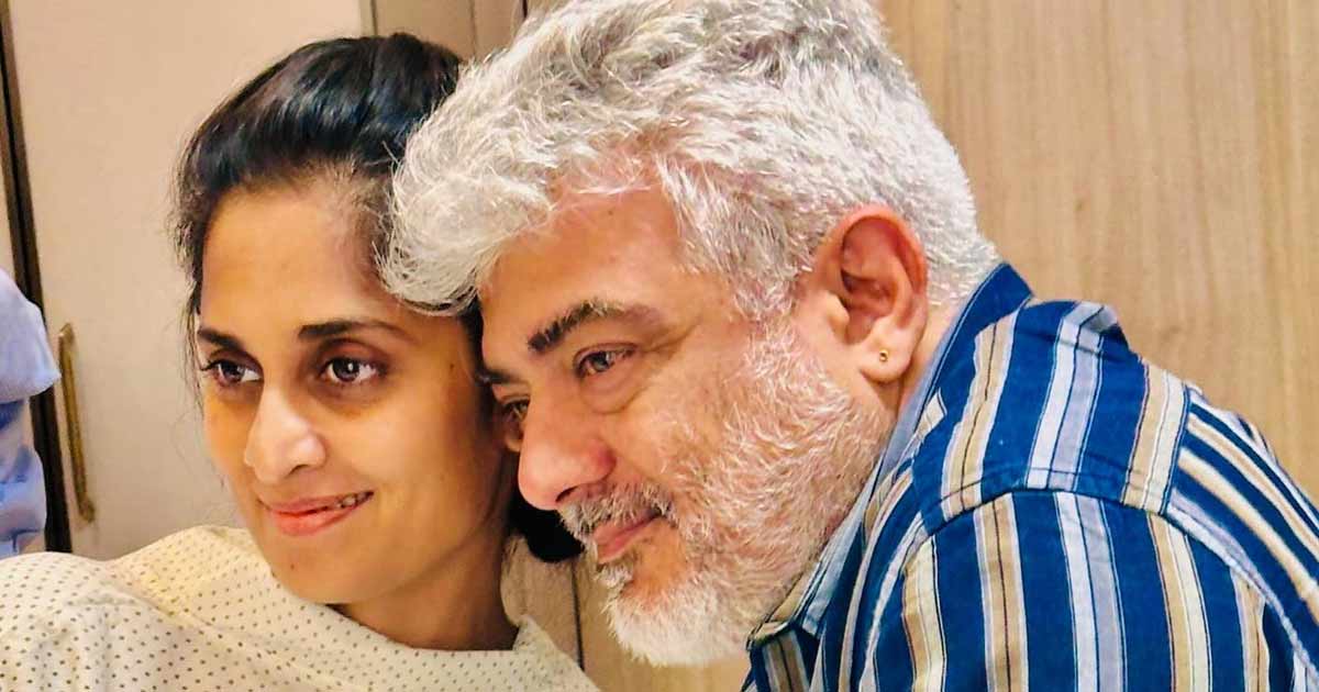 Ajith Kumar Kembali Dari Syuting Di Azerbaijan Untuk Mendukung Istri Shalini Setelah Operasi